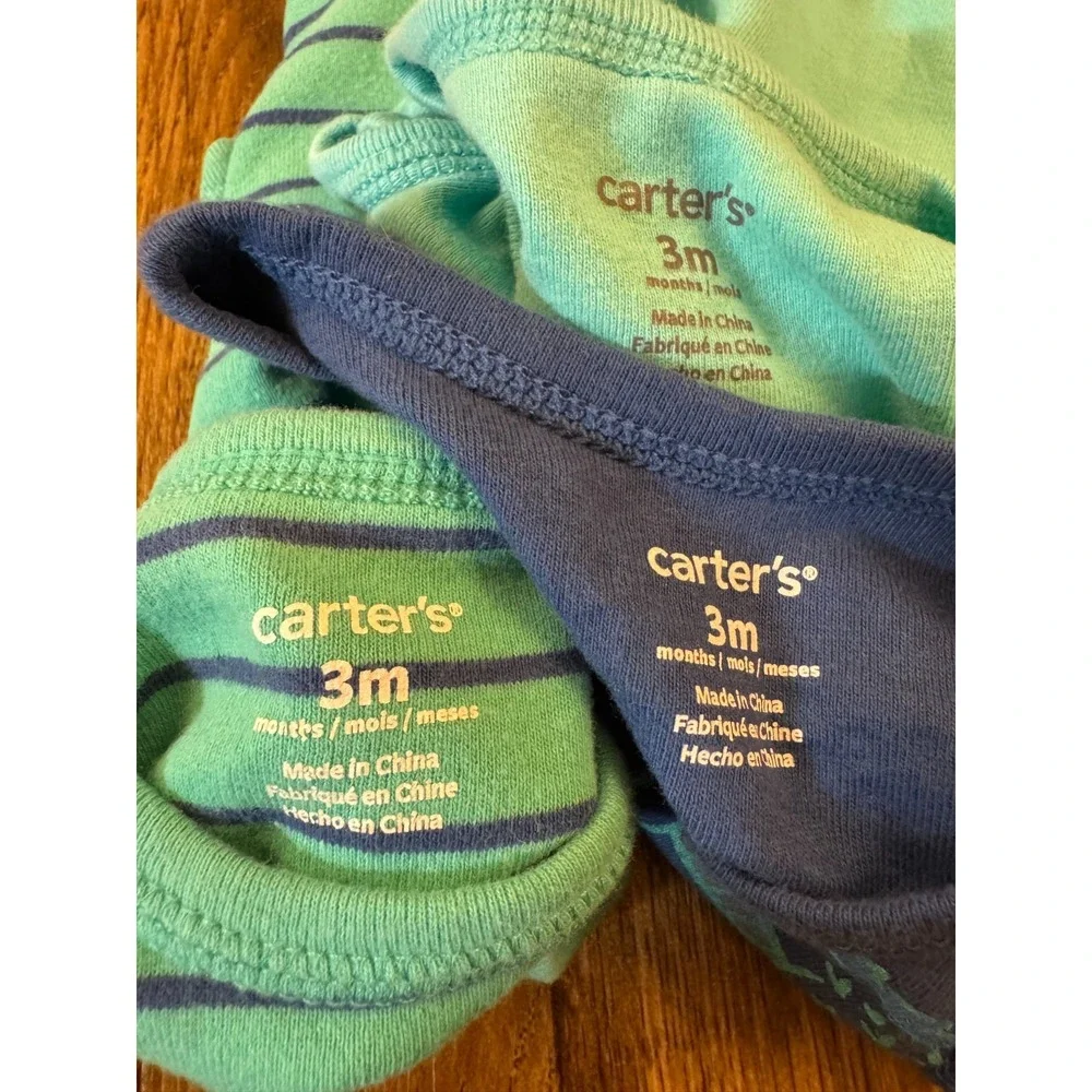 Carters Baby Boy Rompers‎ 3 Months Outfit Clothes Summer Lot Tank Top Bodysuits